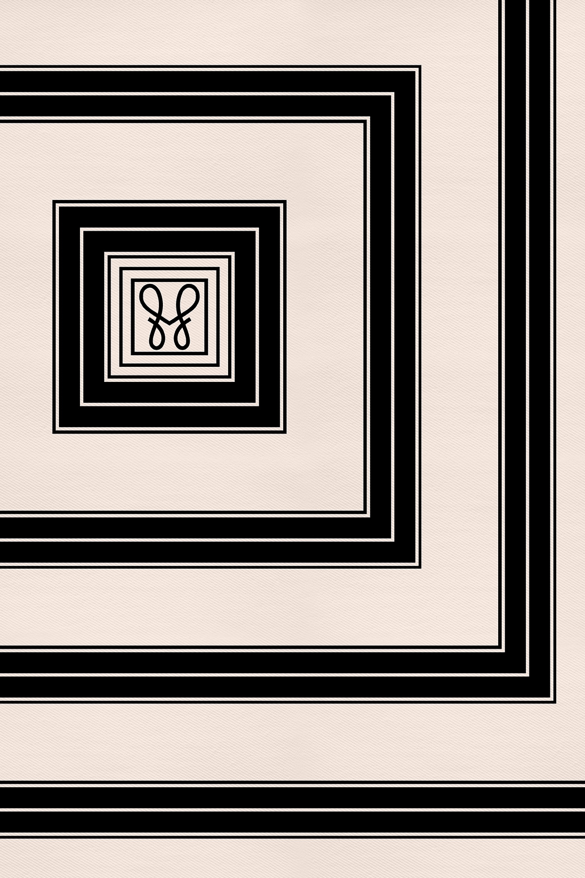Poanes Karea Desenli Twill İpek Eşarp görseli 3