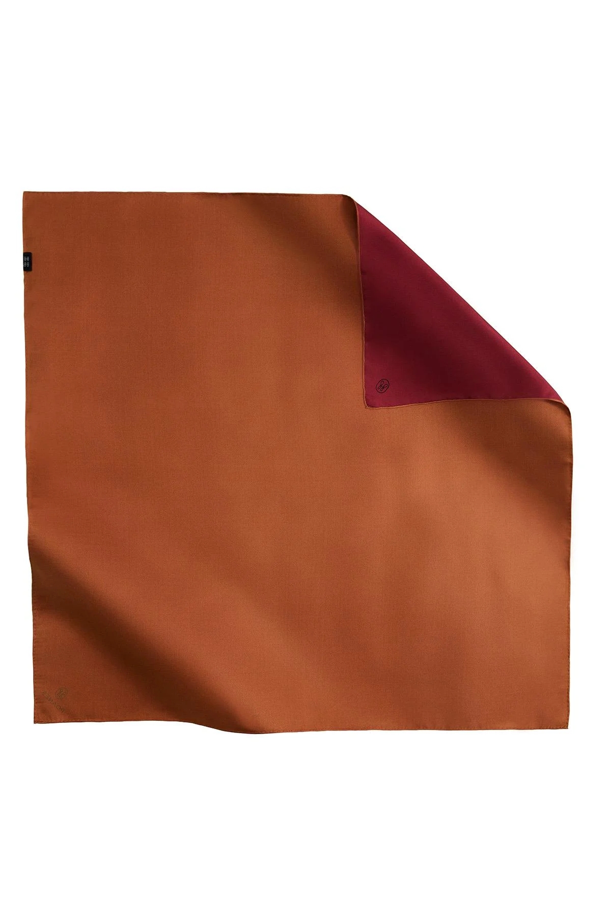 DÜZ ÇİFT TARAFLI TWILL İPEK EŞARP görseli 6