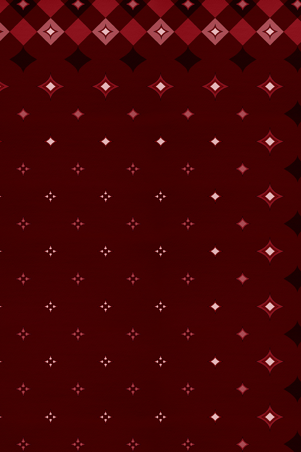 Poanes Yıldız Desenli Twill İpek Eşarp görseli 2