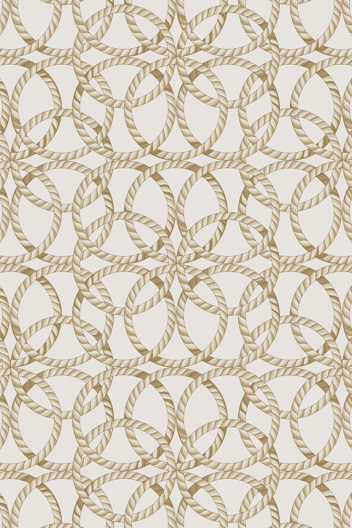 Poanes Halka Desenli Twill İpek Eşarp görseli 2